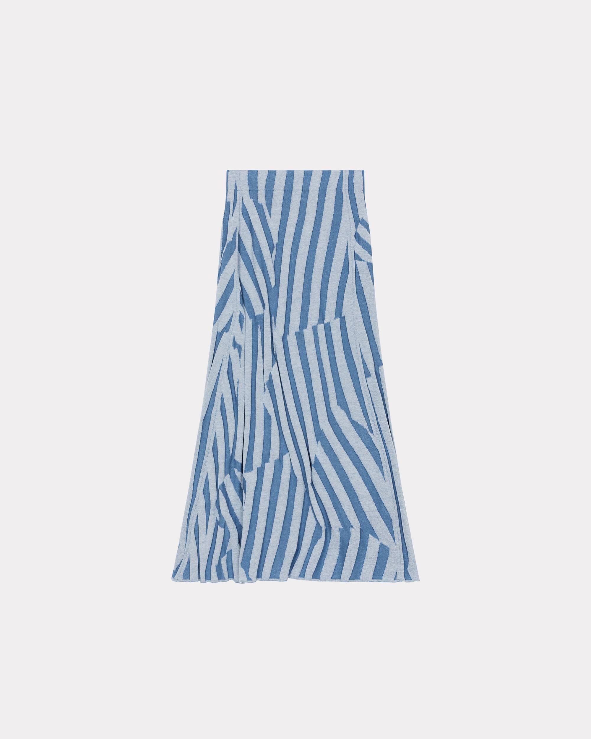 KENZO Dazzle Stripe midi skirt - 1