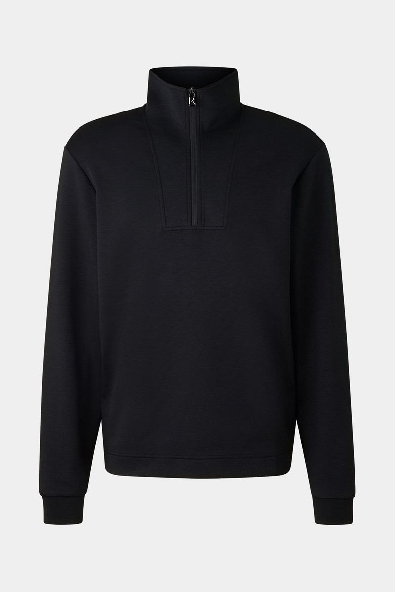 Sweat Troyer Raven in Black 1
