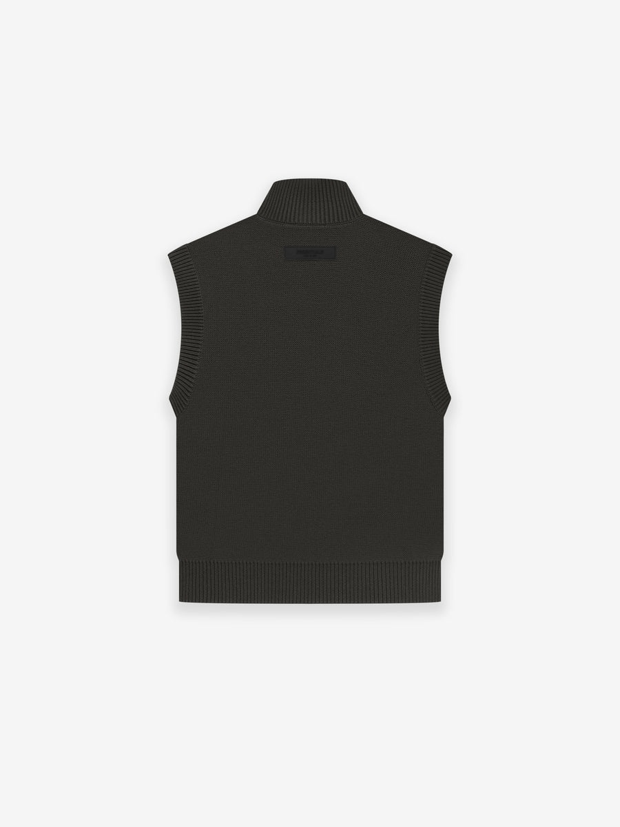 Womens Pullover Mockneck Vest - 4