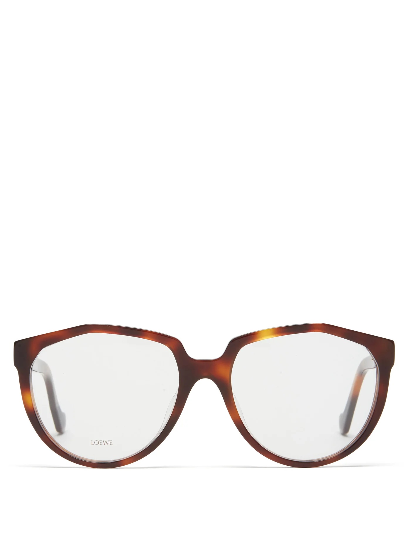 Oversized round acetate glasses - 1