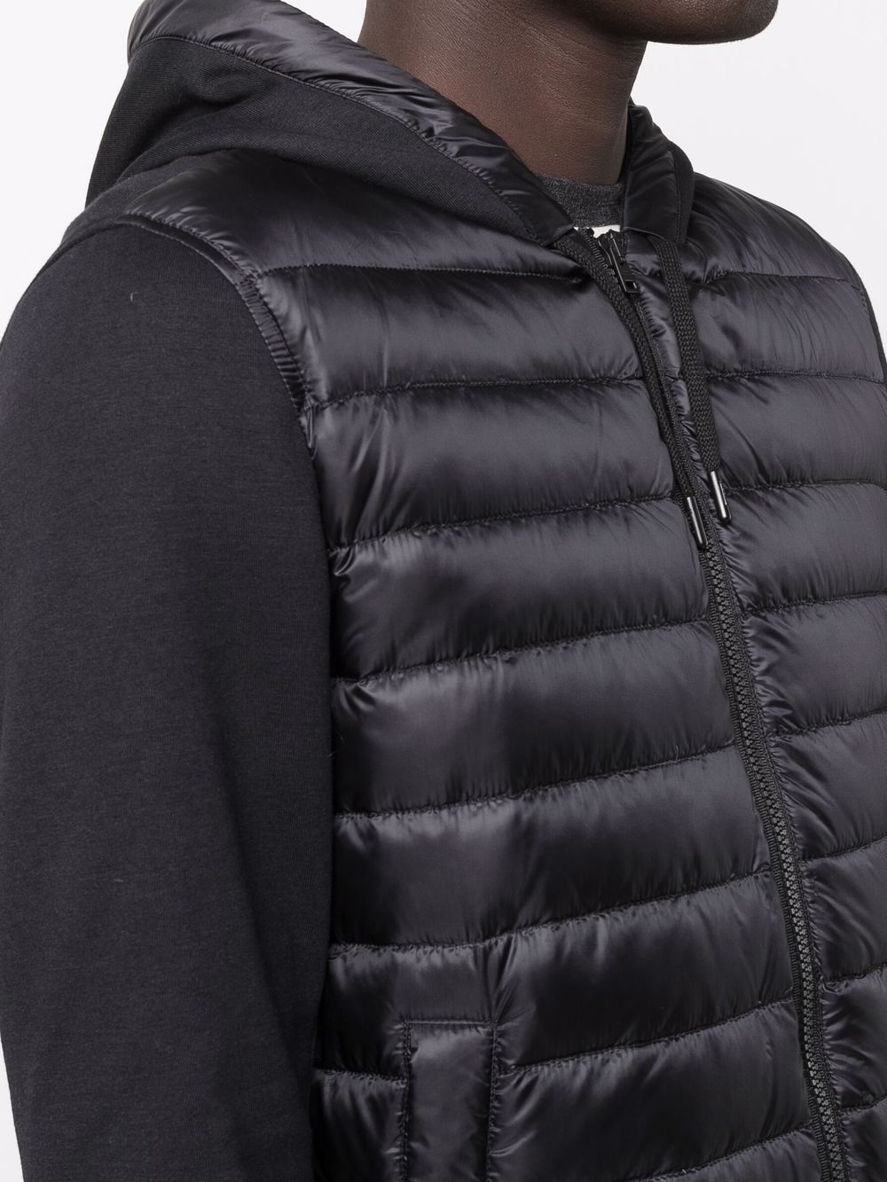 panelled down jacket - 5