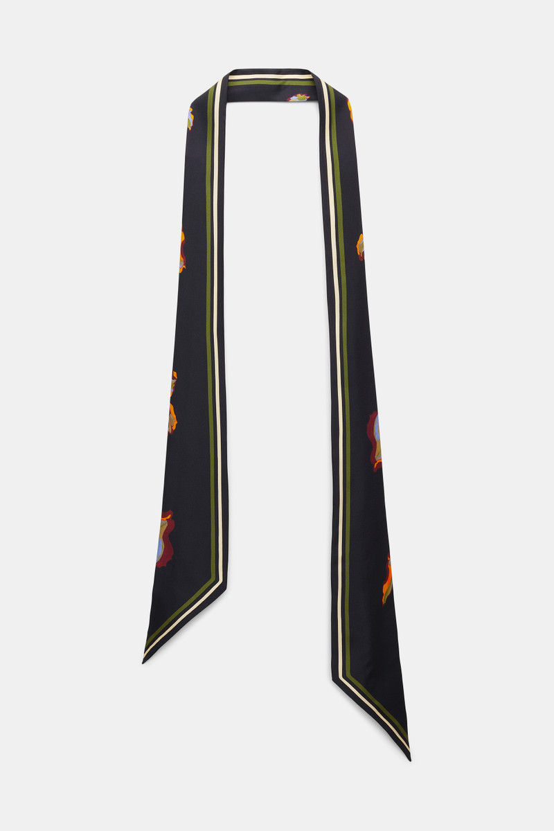 FLORAL FLAMES foulard 7