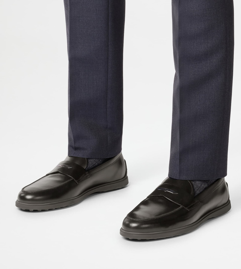LOAFERS IN LEATHER - BLACK 7