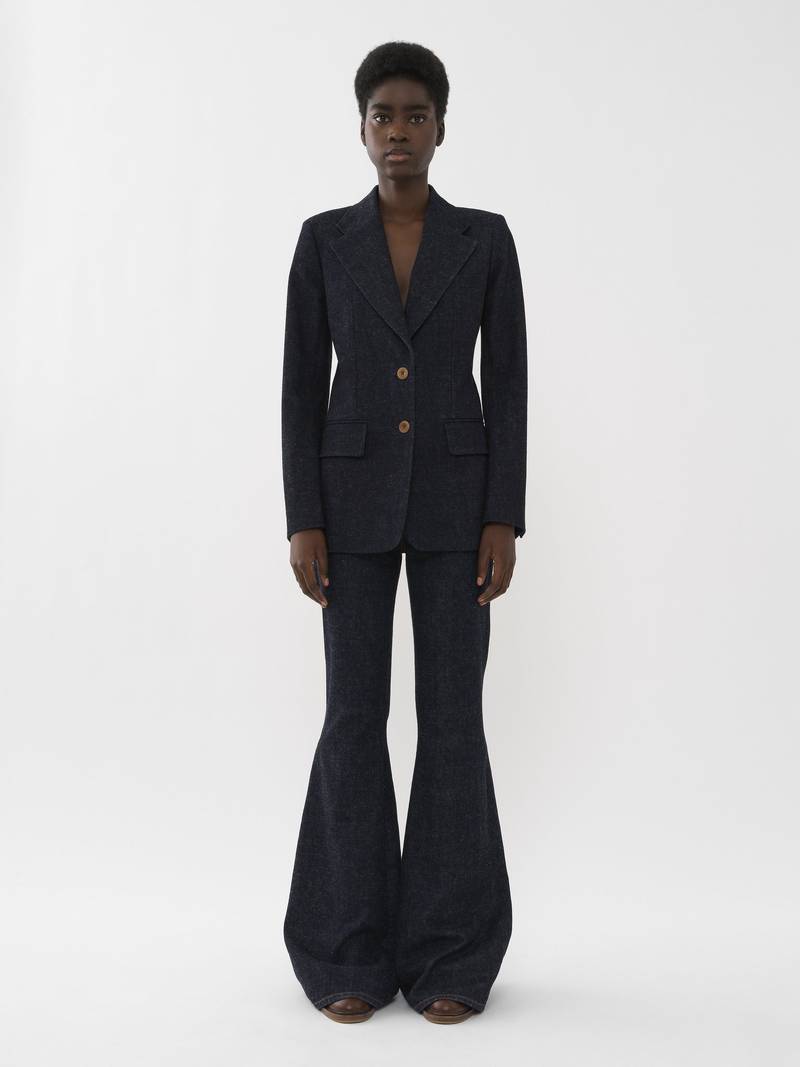 Chloé TAILORED DENIM JACKET outlook