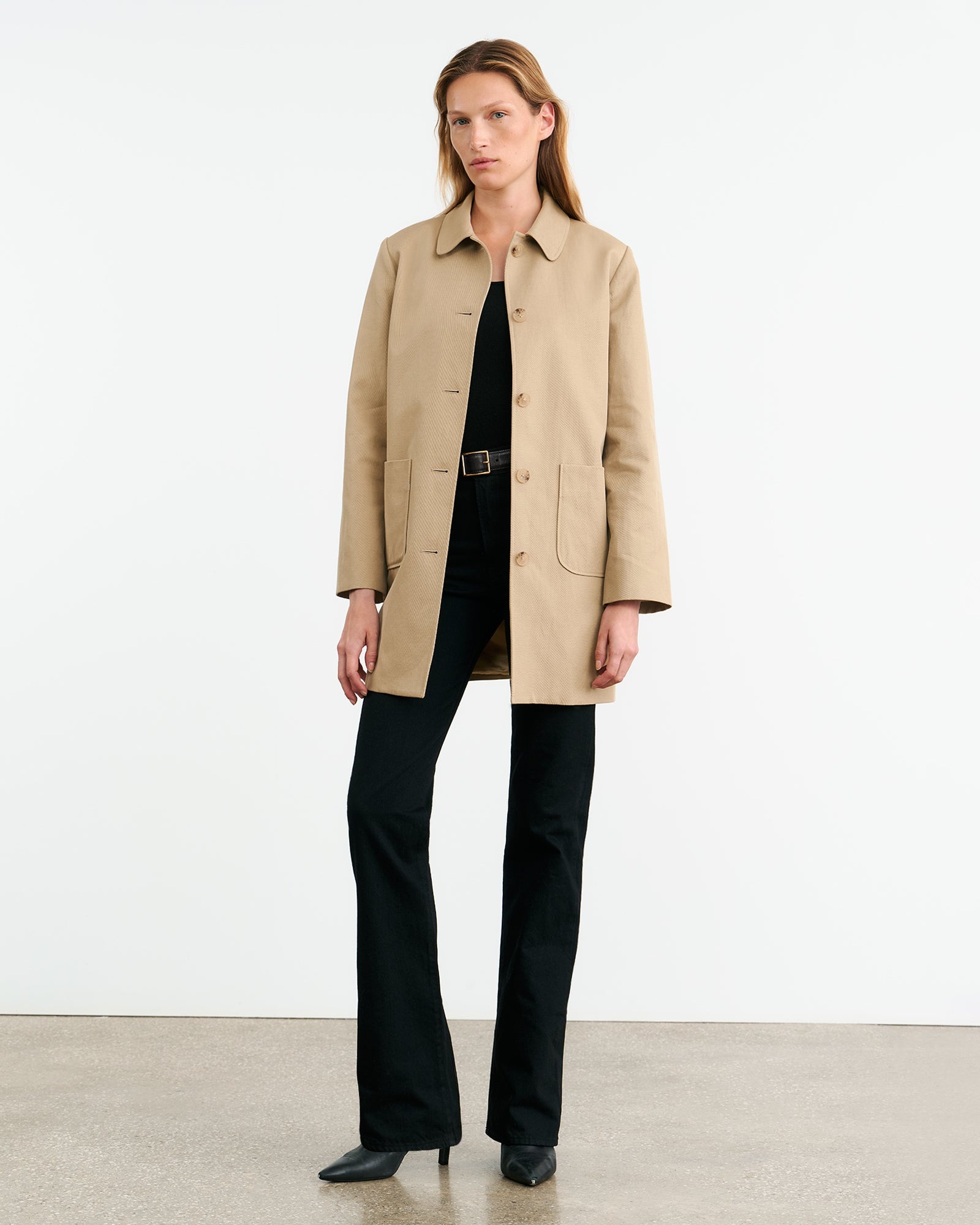 BALZAC SHORT DUSTER COAT - 5