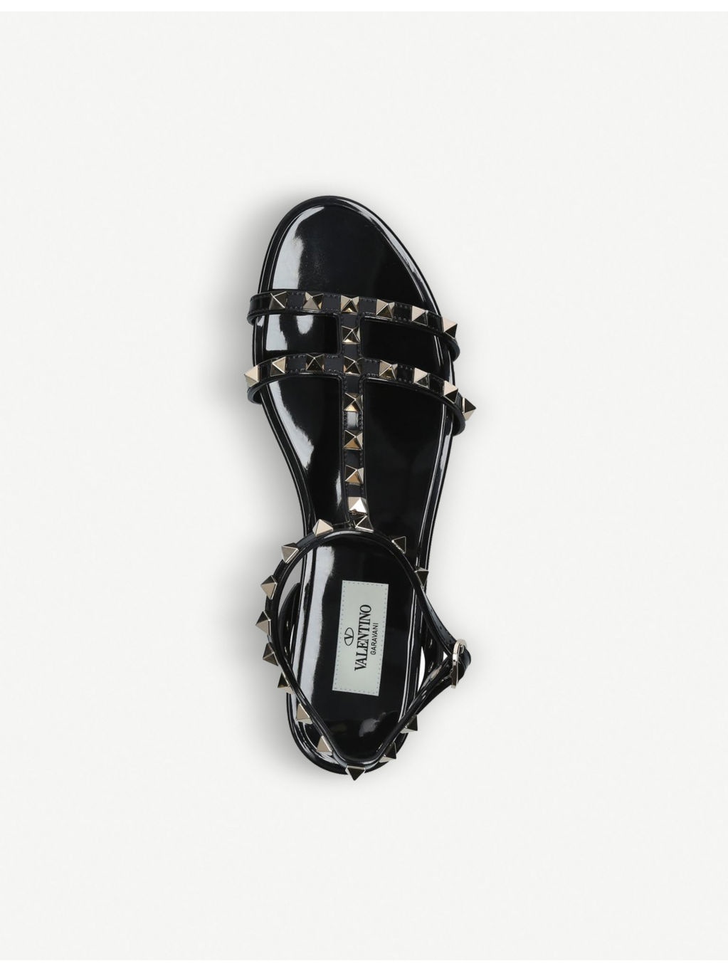 Rockstud PVC gladiator sandals - 2