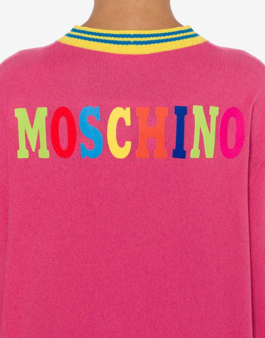 VARSITY TEDDY BEAR CARDIGAN - 4