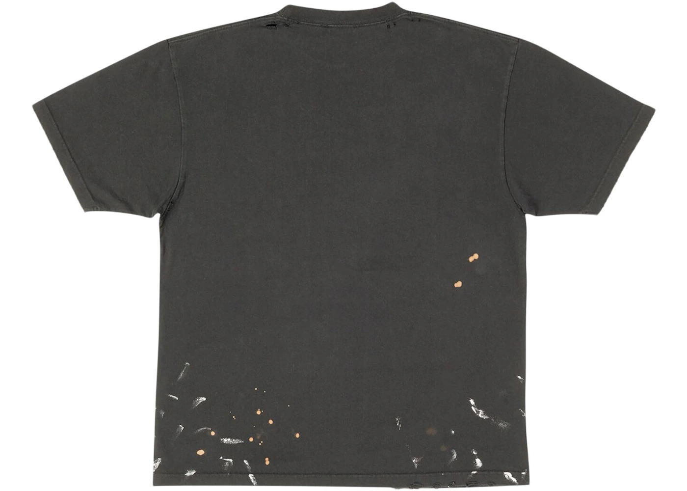 Balenciaga Women's 90/10 Large Fit Vintage T-Shirt Black/Multi - 2