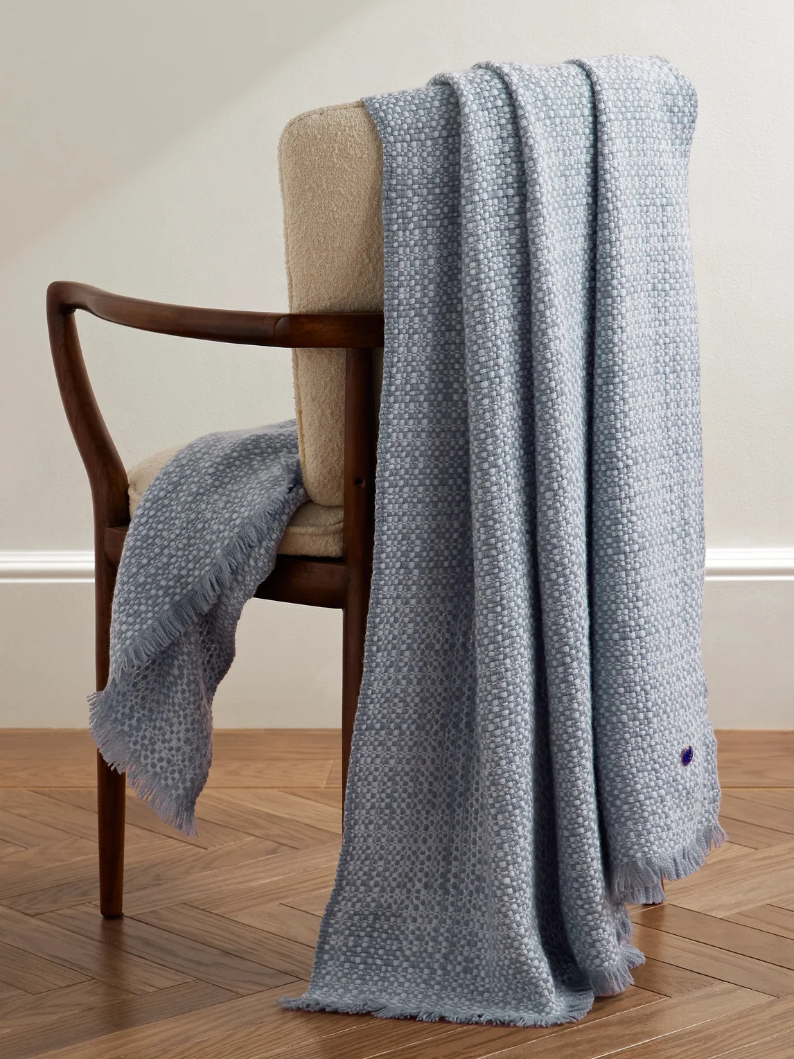 Heritage Embellished Cashmere Throw - 1