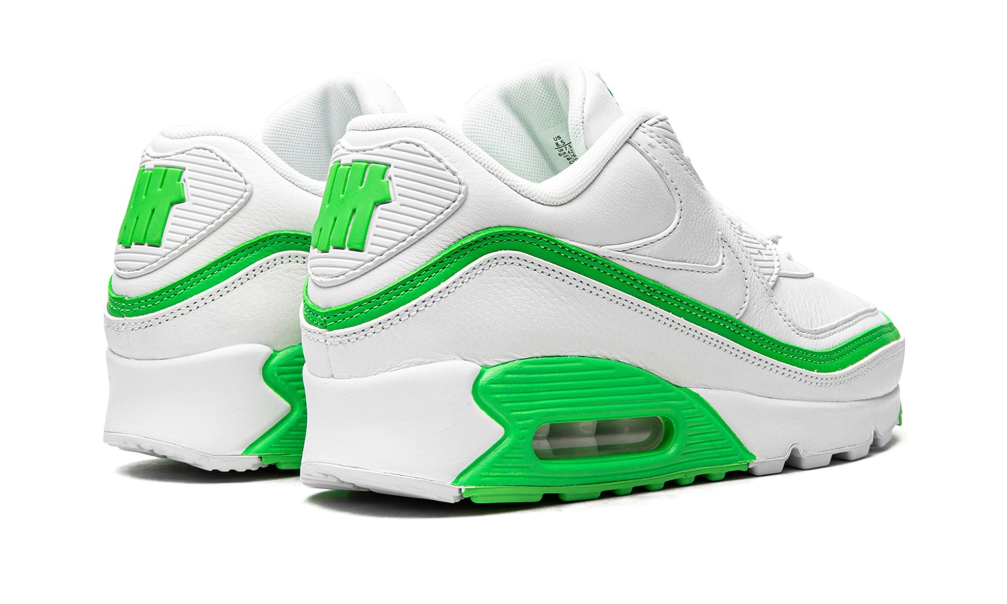 Air Max 90 "Undefeated - White Green Spark" - 3
