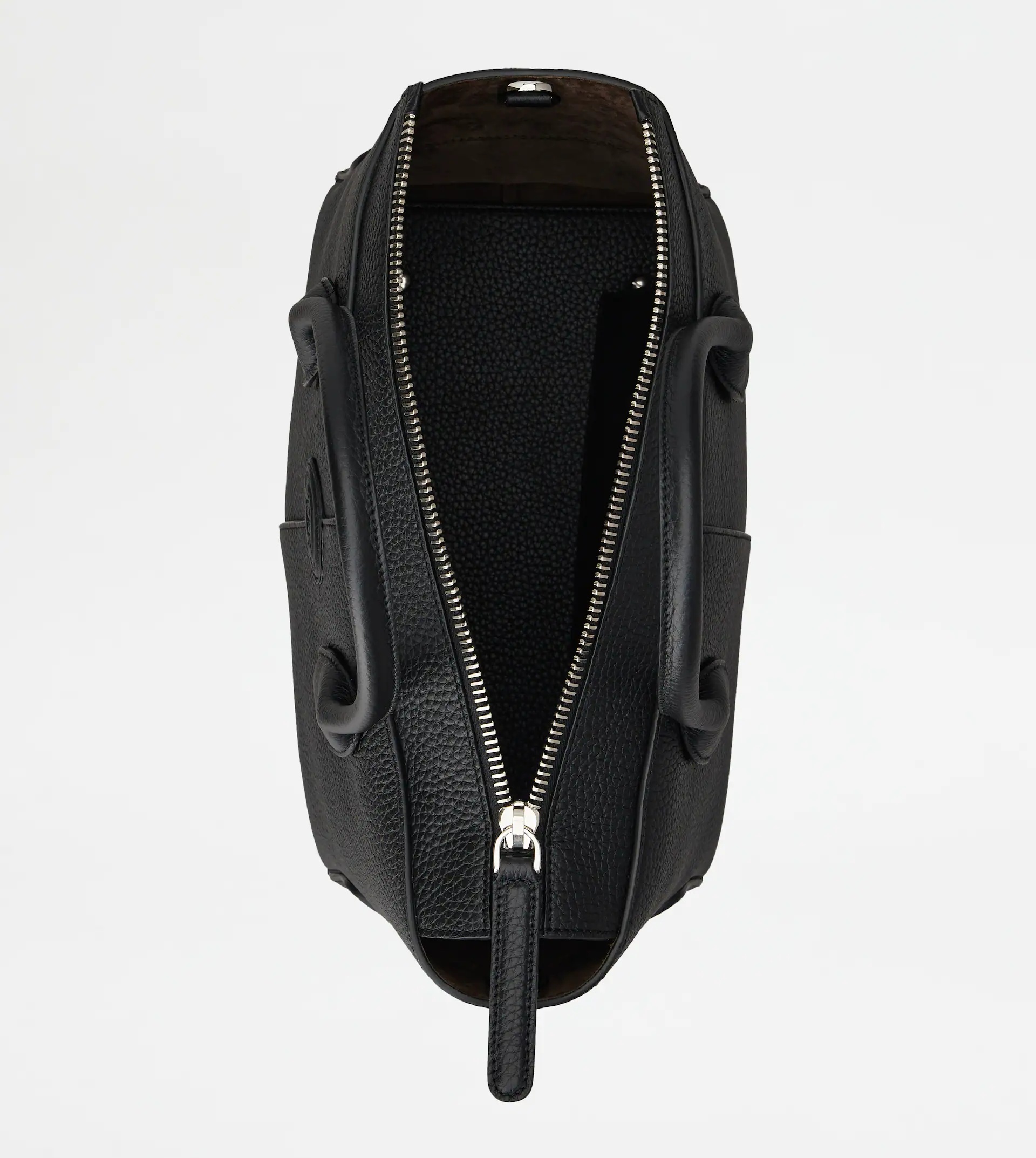 TOD'S DI BAG IN LEATHER SMALL - BLACK - 4