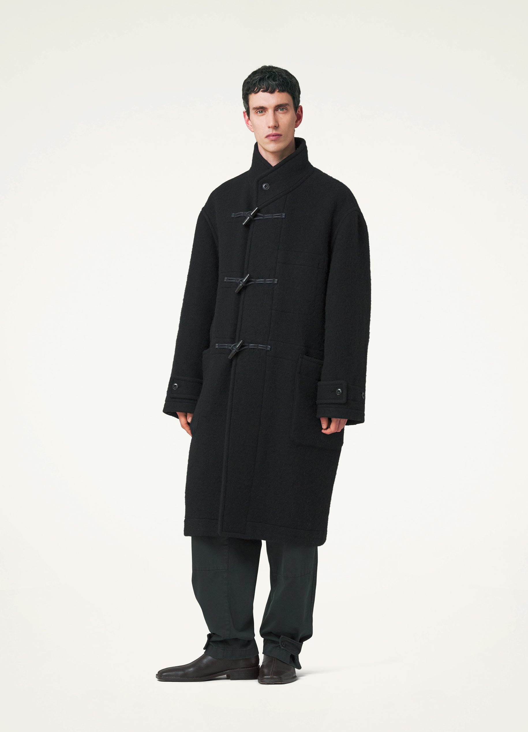 MAXI DUFFLE COAT - 4