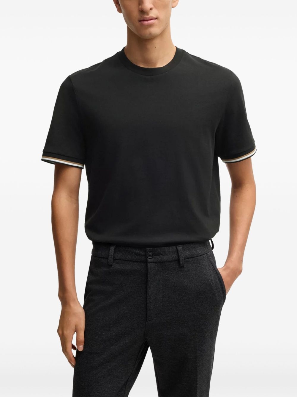 cotton T-shirt - 3