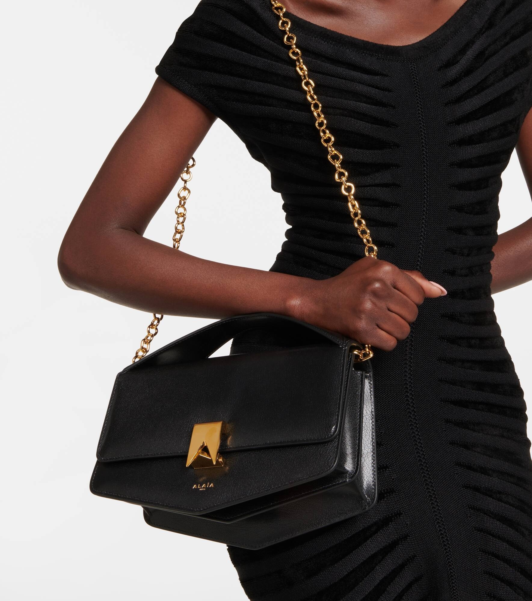 Le Papa Medium leather crossbody bag - 2