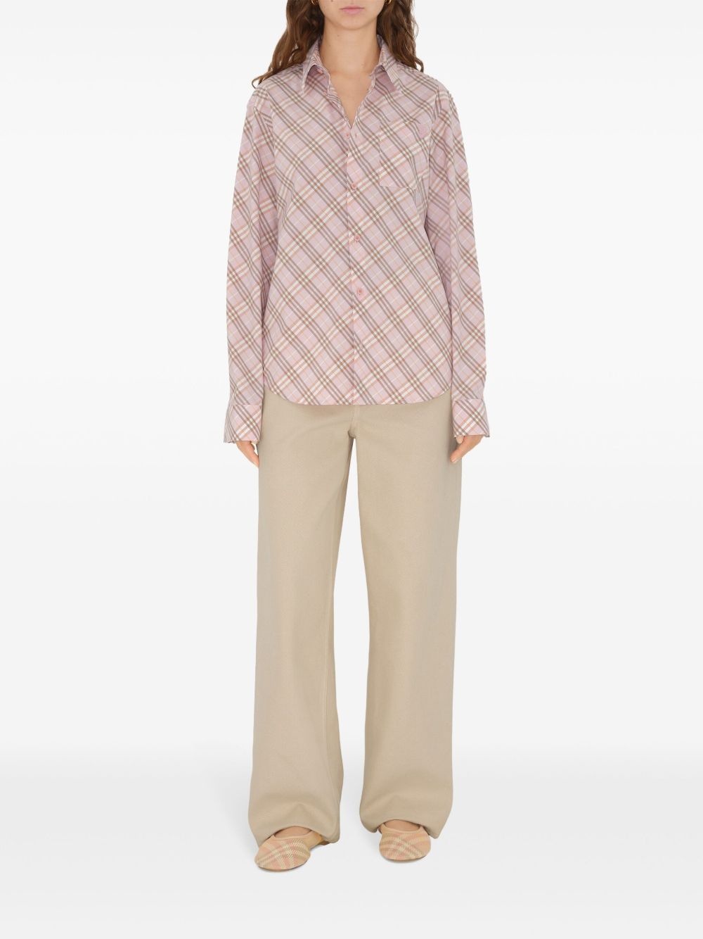 checkered shirt - 2