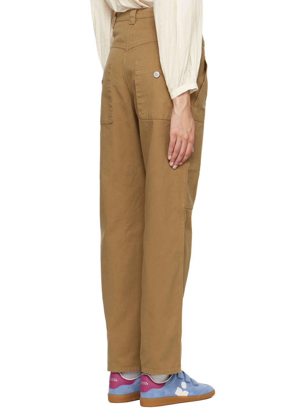 Khaki Jilda Trousers - 3