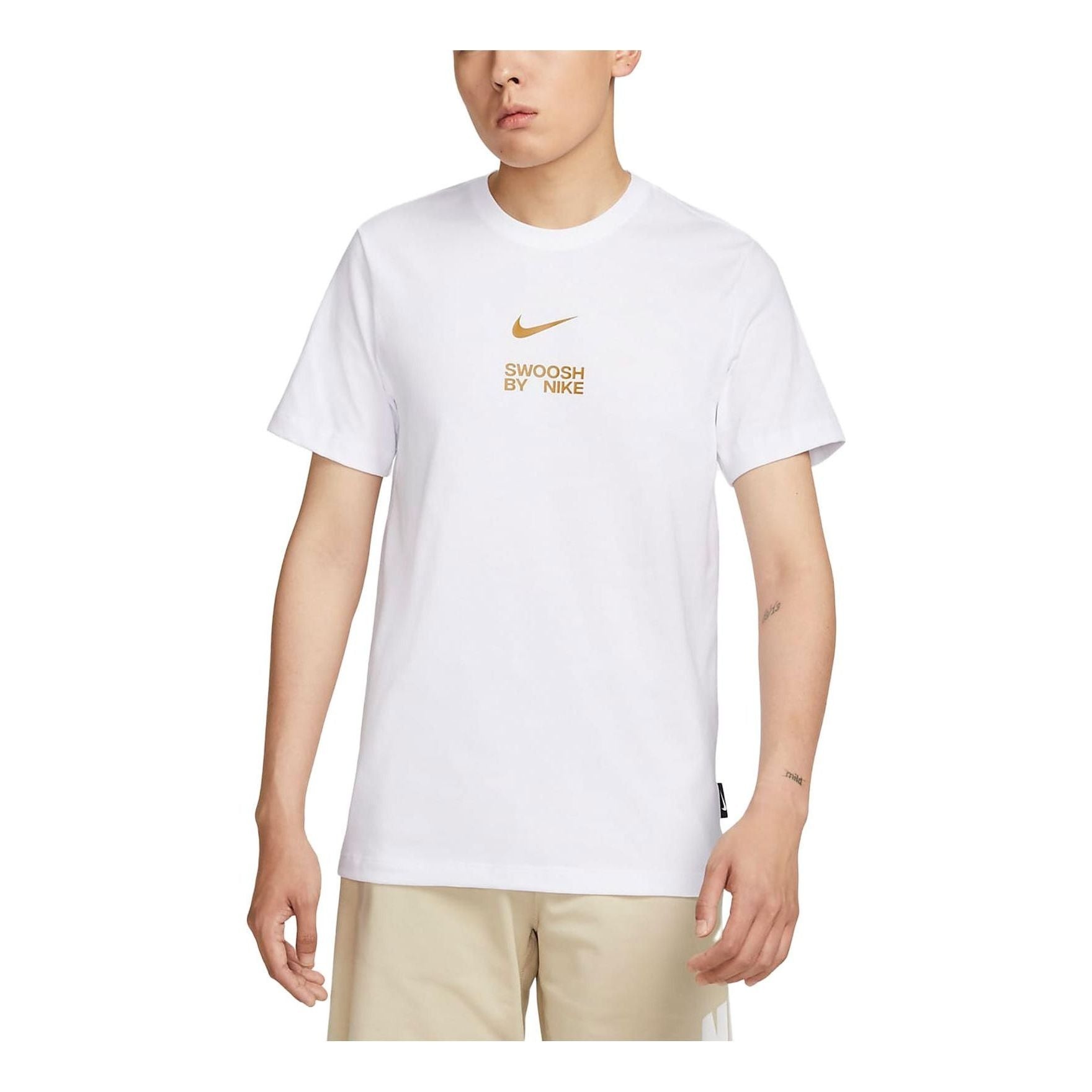 Nike Sportswear T-Shirt 'White Gold' FD1245-100 - 1