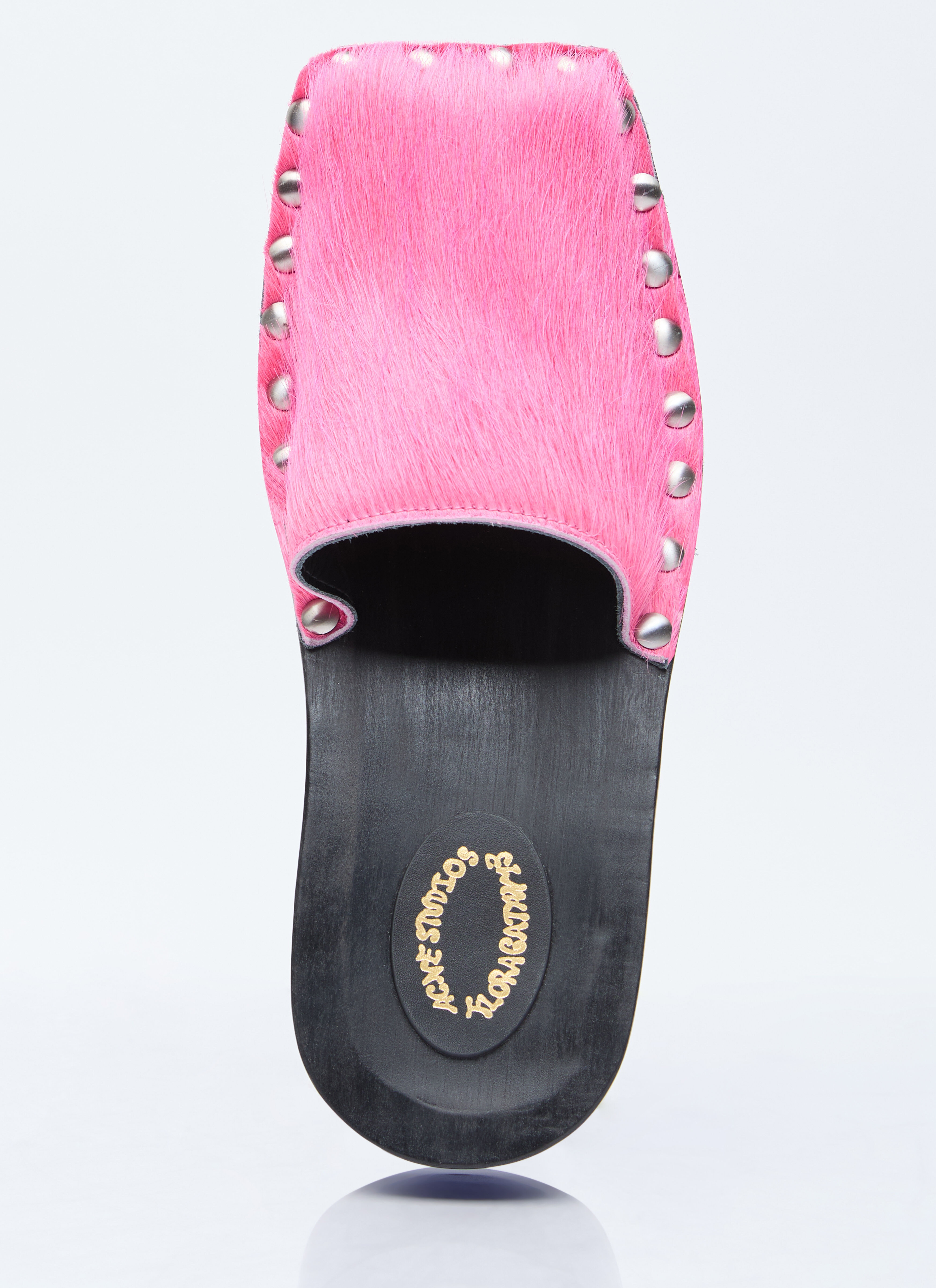 Hairy Wood Clogs - 7