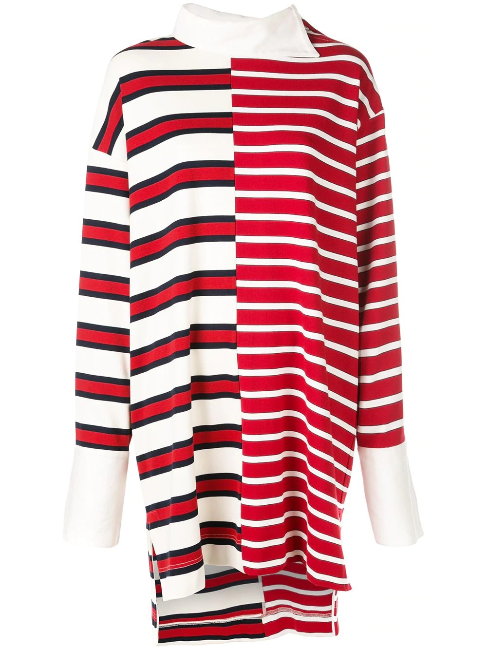 striped shift rugby dress - 1