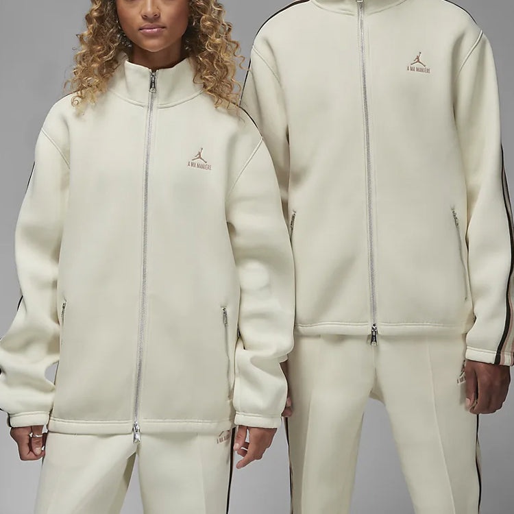 Air Jordan x A Ma Maniere Track Jacket 'Coconut Milk' DX5651-113 - 2