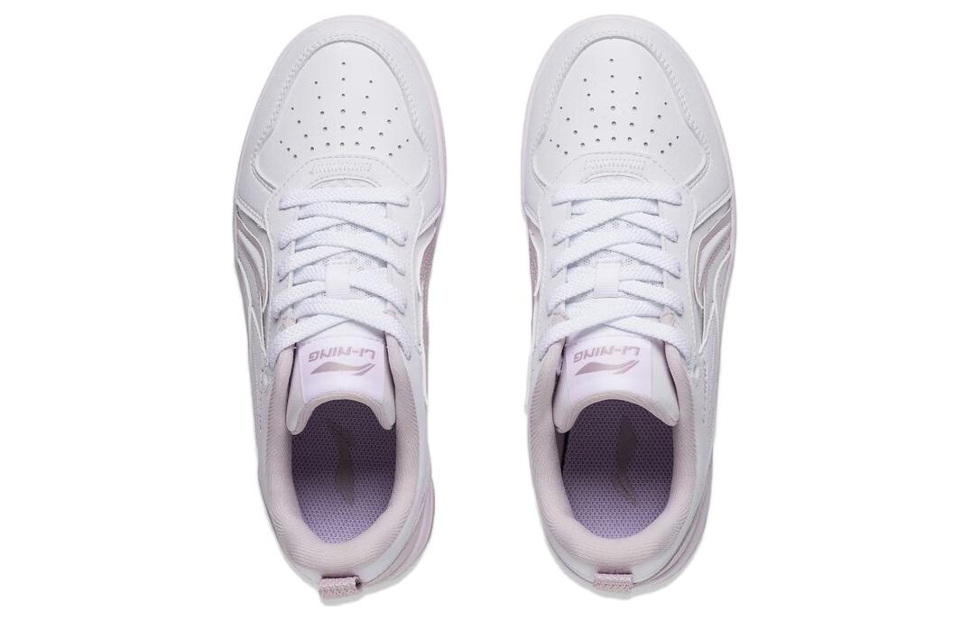 (WMNS) Li-Ning Shiyi 'White Mauve' AGCT342-1 - 4