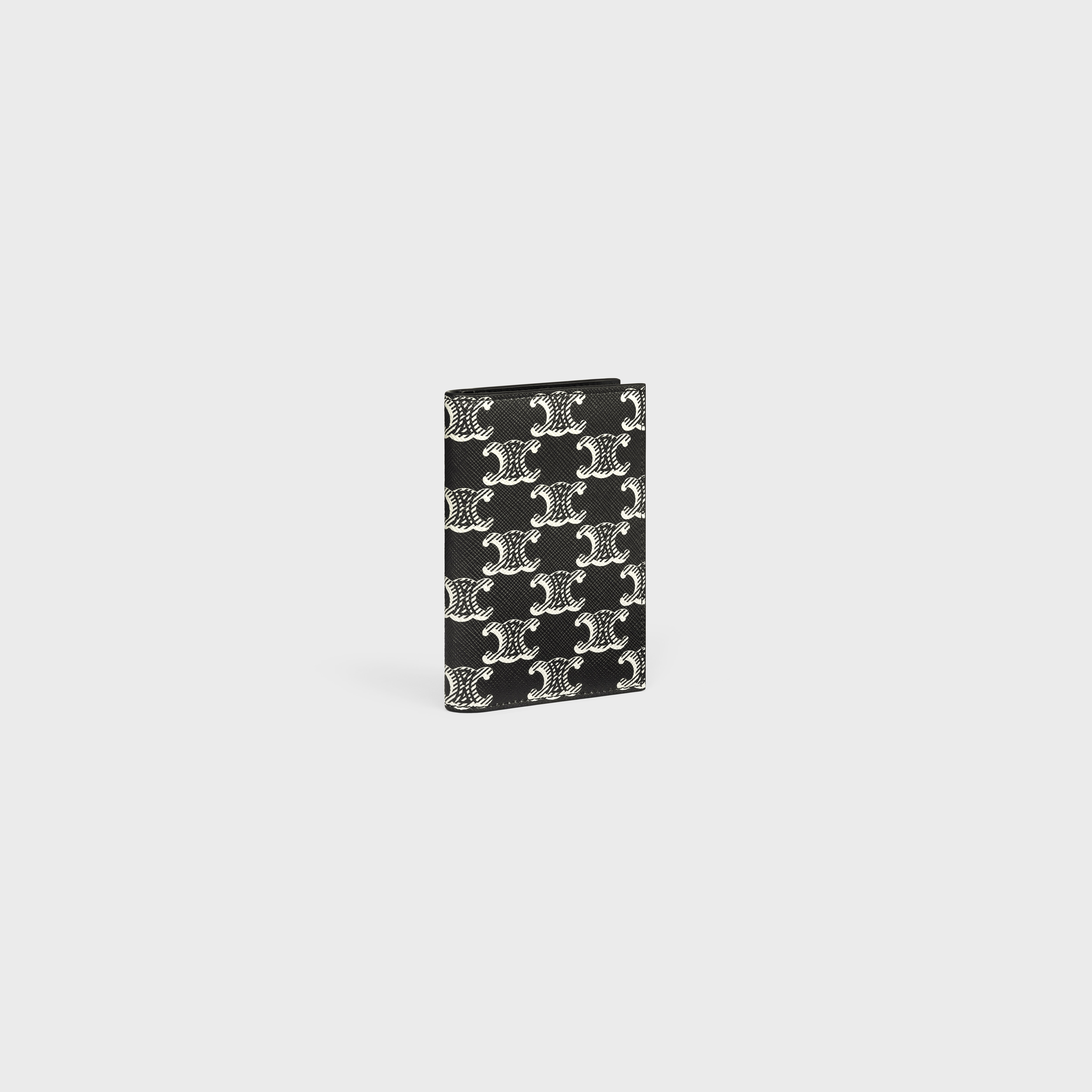 VERTICAL CARD HOLDER in Triomphe canvas two-tone - 3