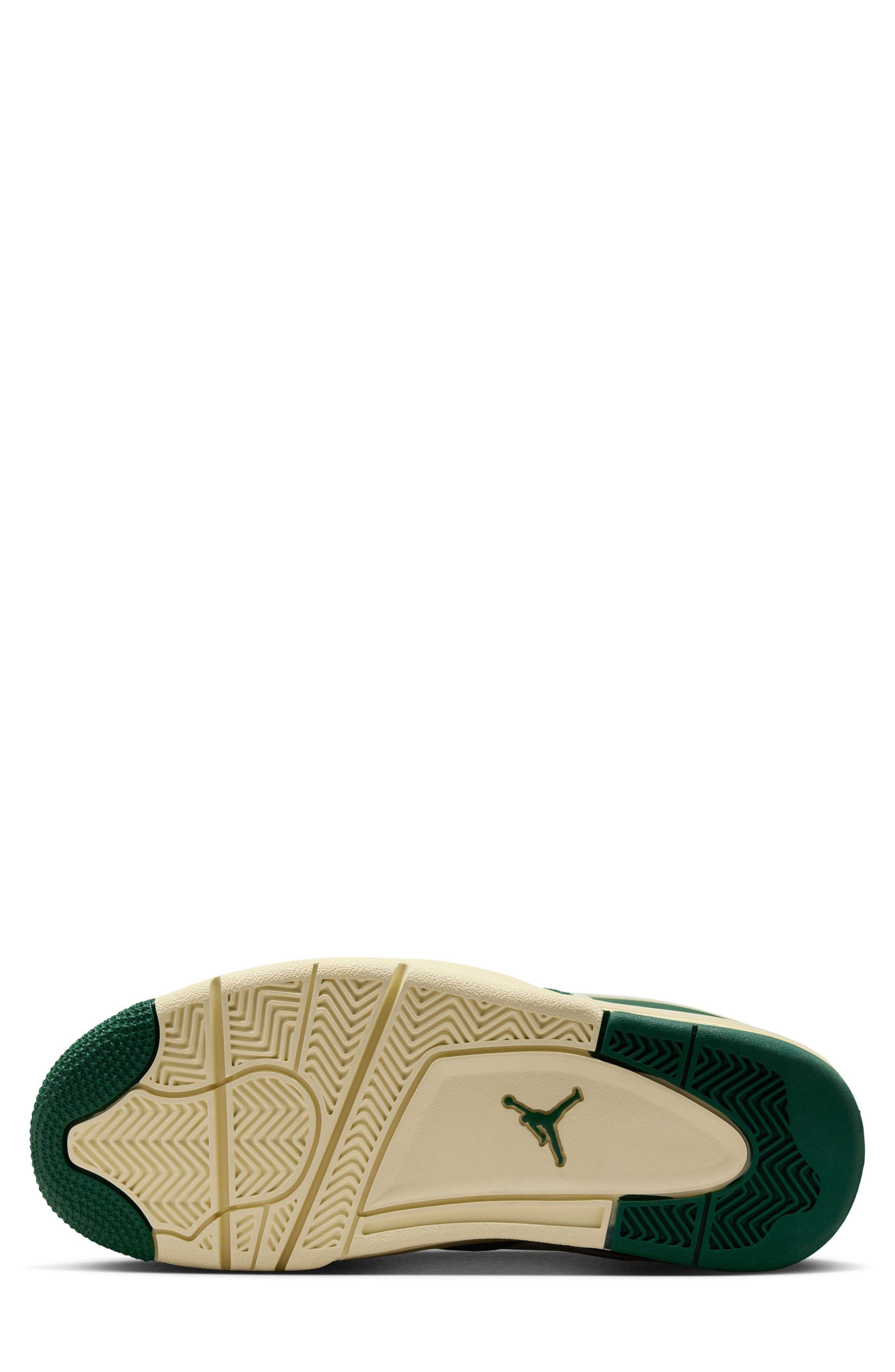 Air Jordan 4RM Sneaker in Fir/Coconut Milk/Malachite at Nordstrom - 4
