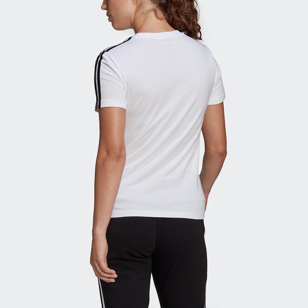 (WMNS) adidas W 3s T Sports Short Sleeve White T-Shirt GL0783 - 3