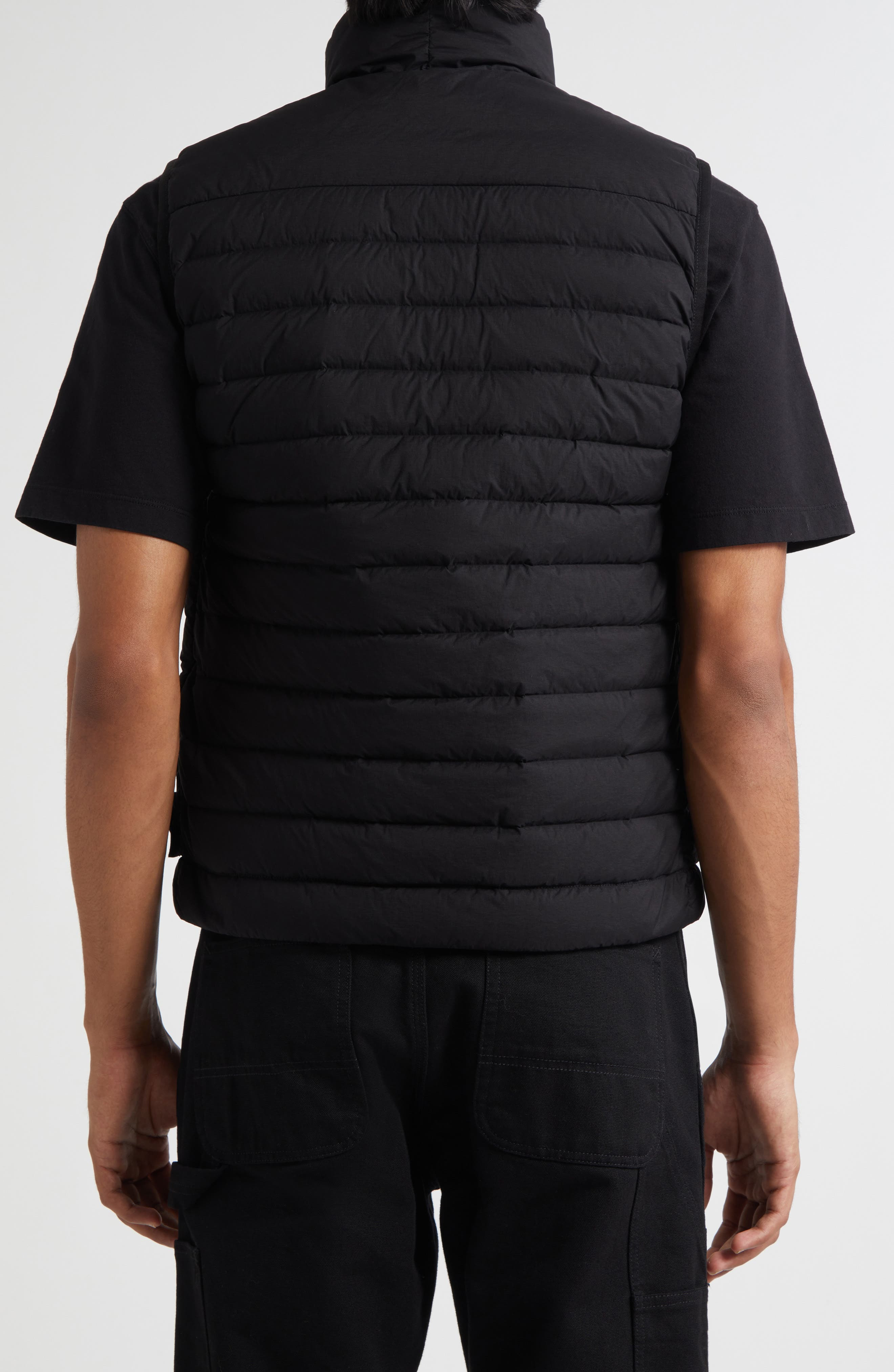 Stone Island Down Puffer Vest in V0029 Black at Nordstrom - 2