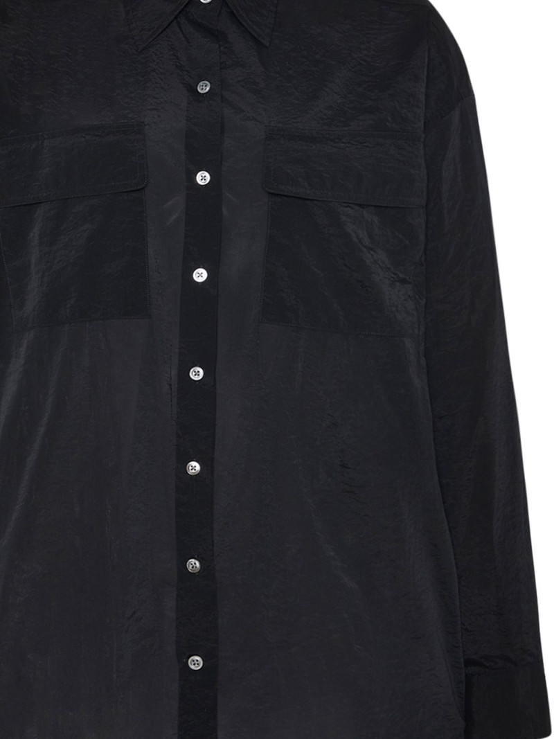 ROSETTA GETTY pointed-collar button-up shirt outlook