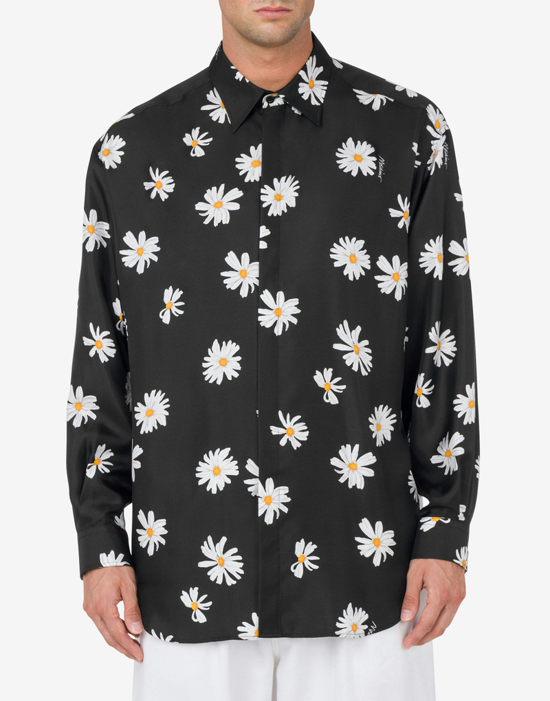 Moschino TWILL SHIRT ALLOVER DAISY outlook