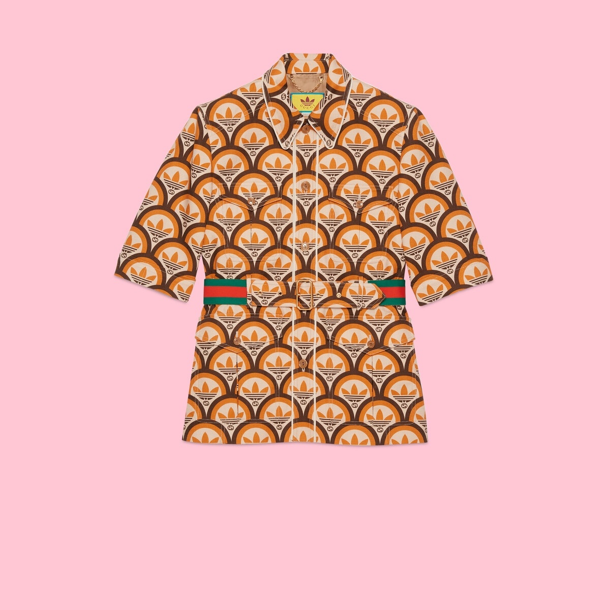 adidas x Gucci Interlocking G and Trefoil jacket - 1