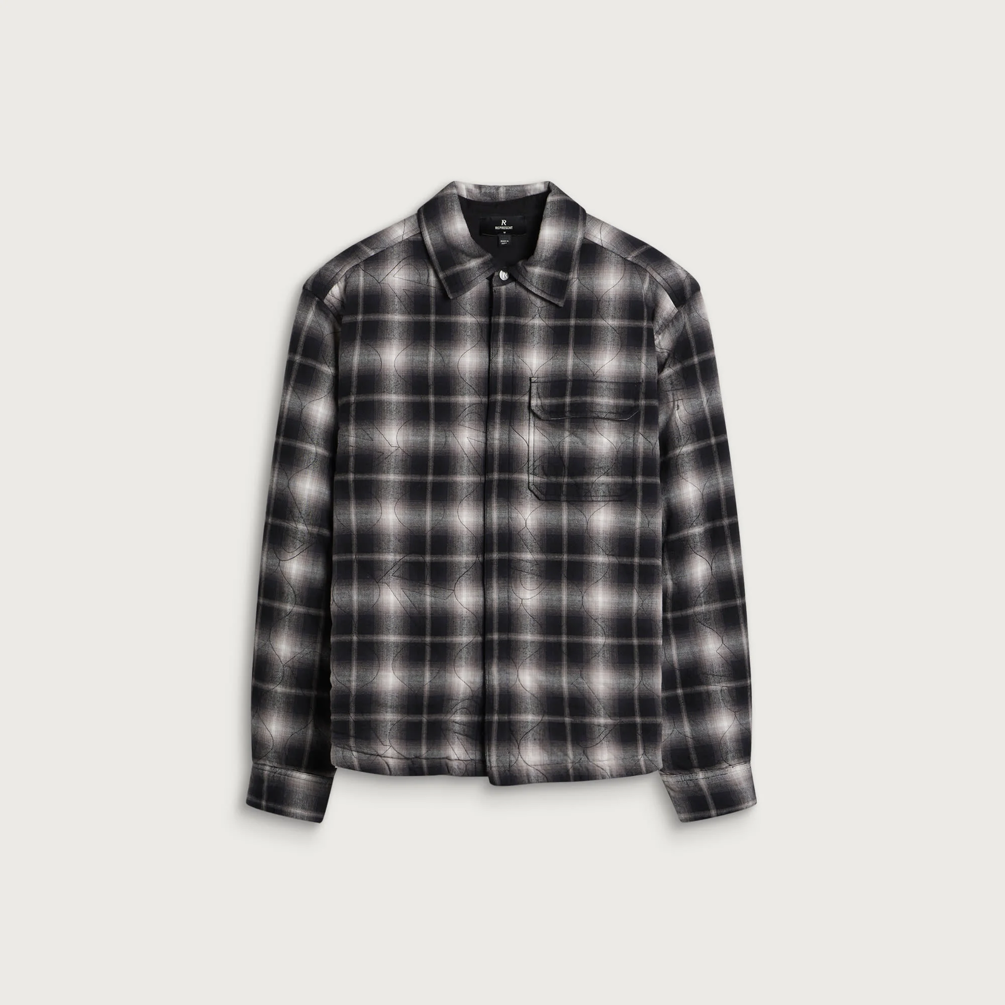 Represent Logo Quilted Shirt - 1