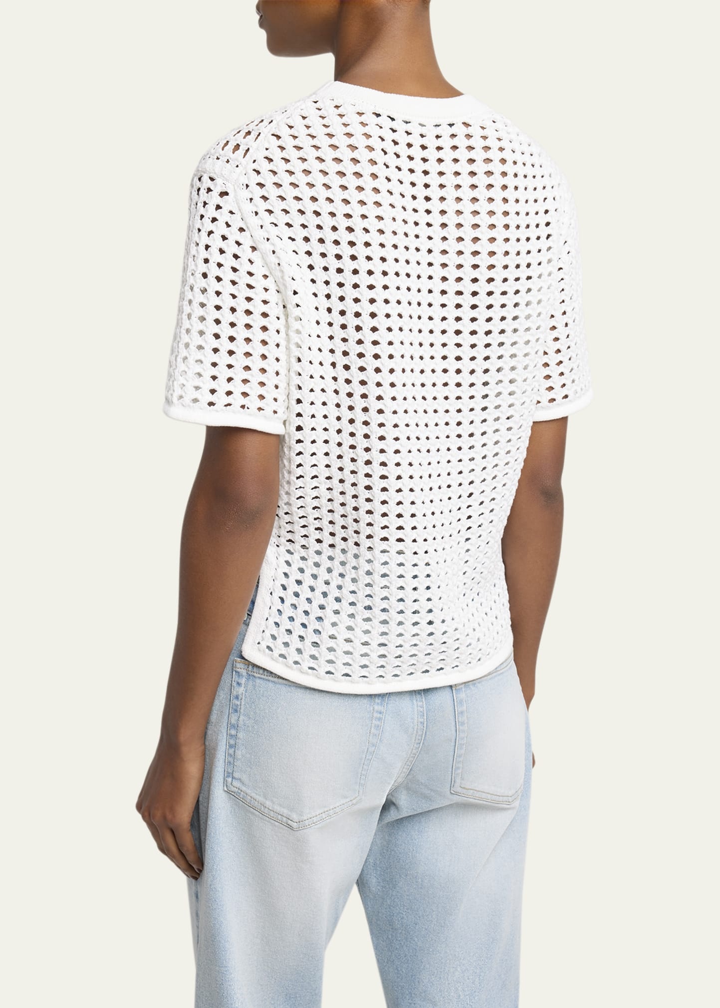 Kimia Open Crochet Top - 3