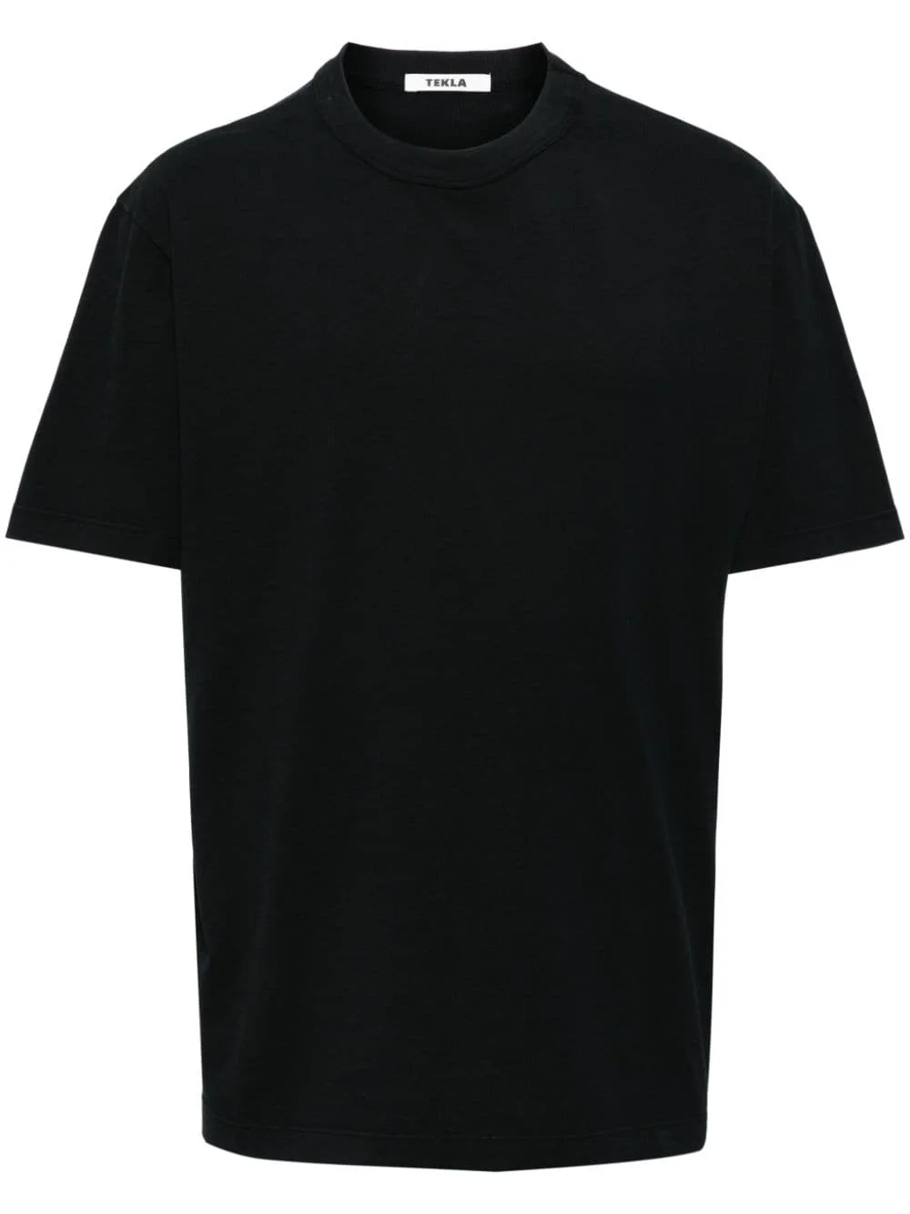 plain organic-cotton T-shirt - 1