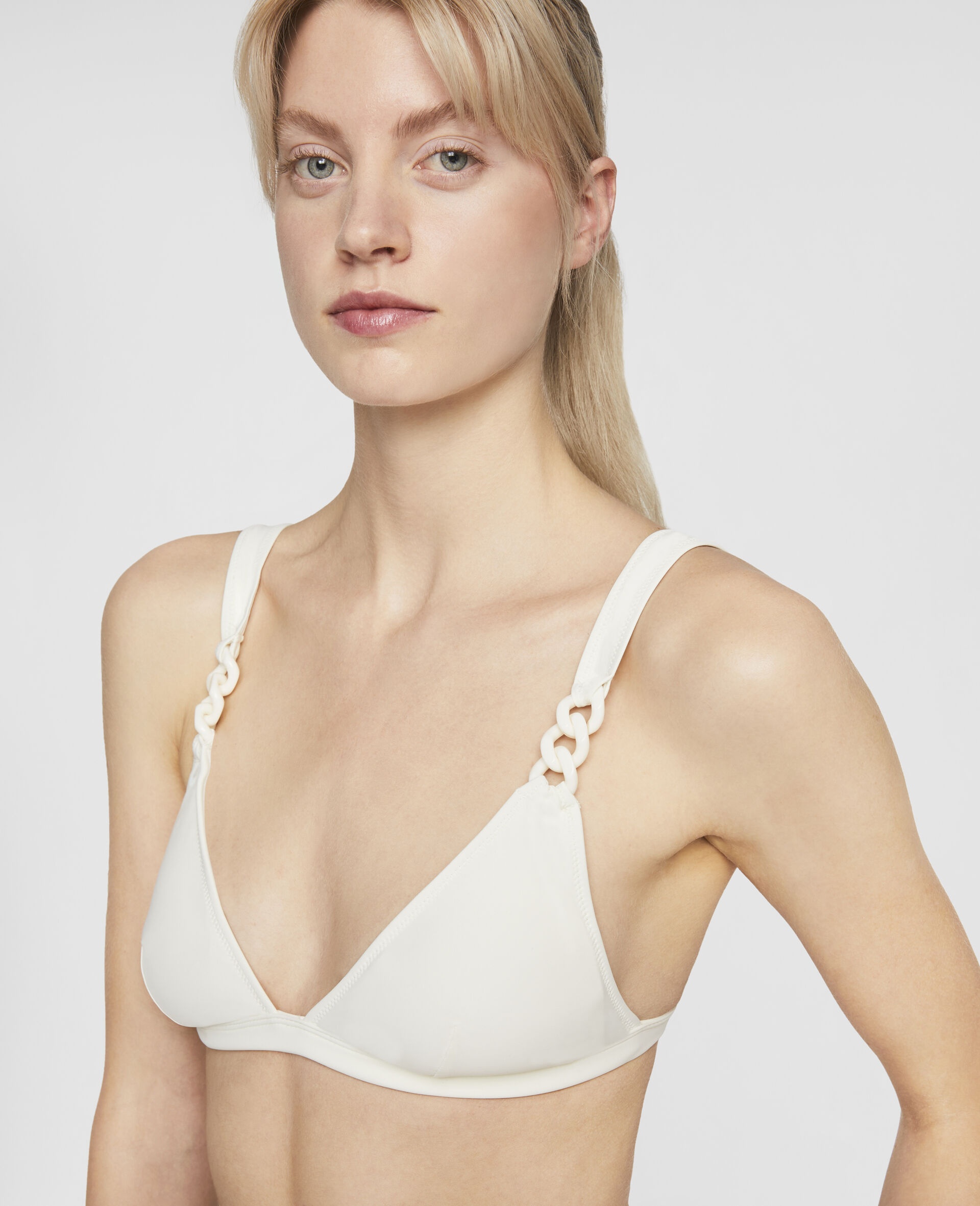 Falabella Pop Triangle Padded Bikini Top - 4