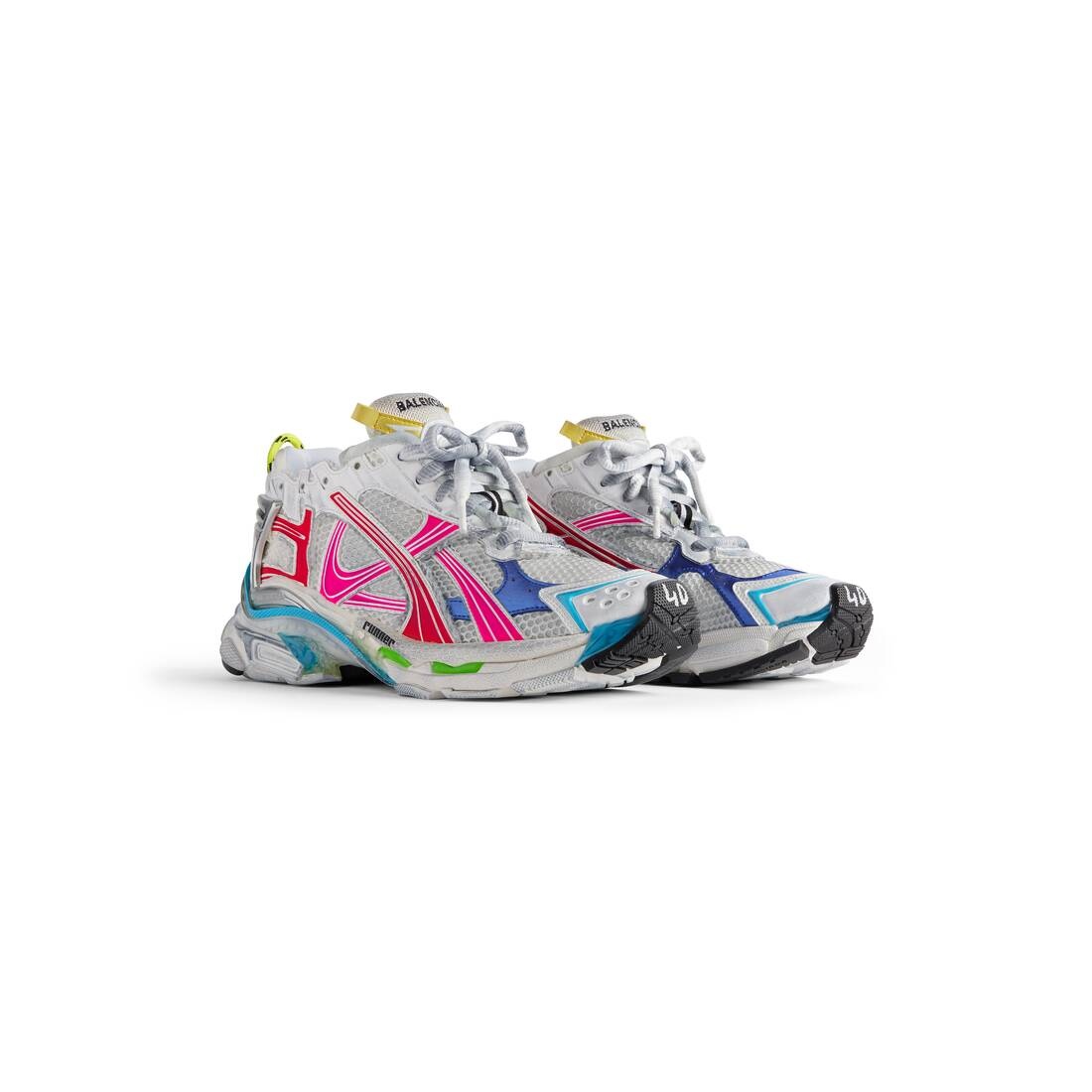 Men's Runner Sneaker in Multicolored - 2