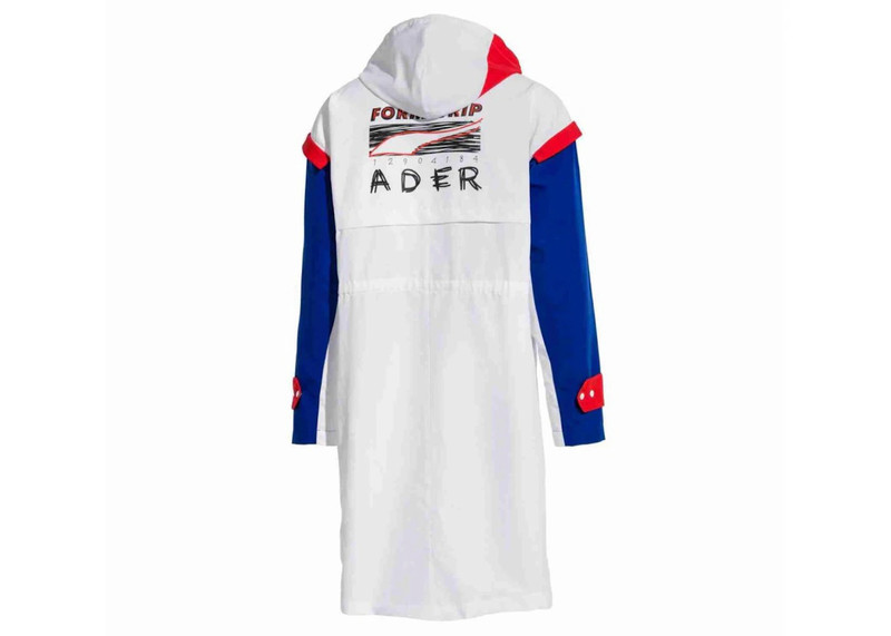 Nike Nike Ader Error Full Zip Hooded Parka White/Blue/Red outlook