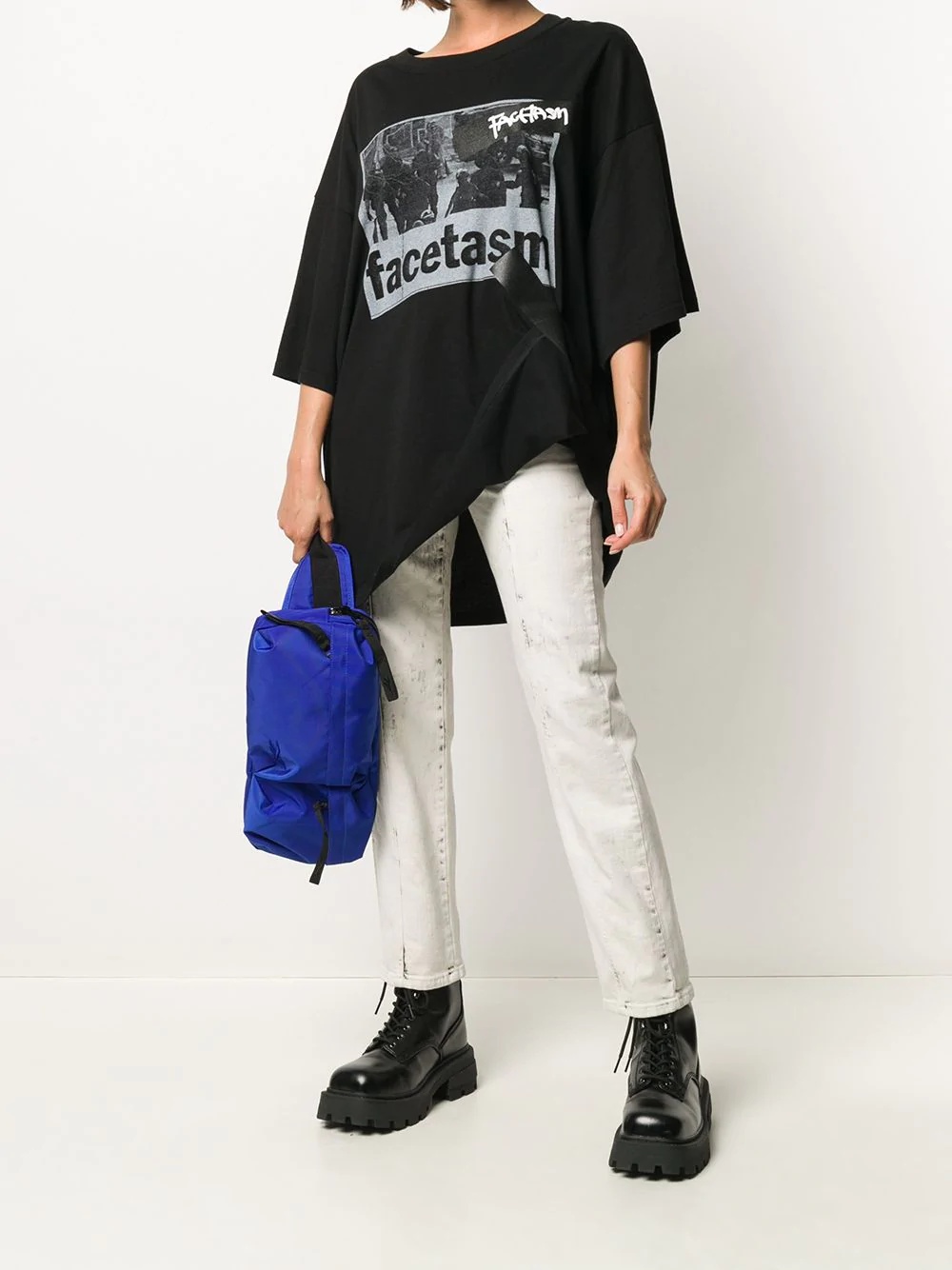 oversized logo print T-shirt - 3