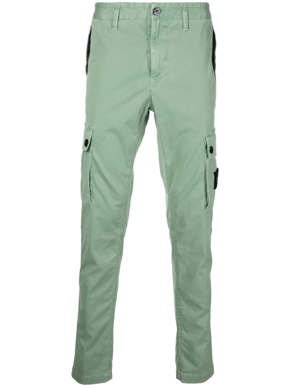 Compass-patch cargo trousers - 1