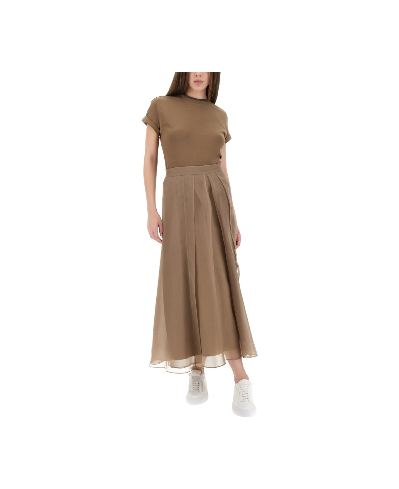 "paneled Circle" Skirt - 2