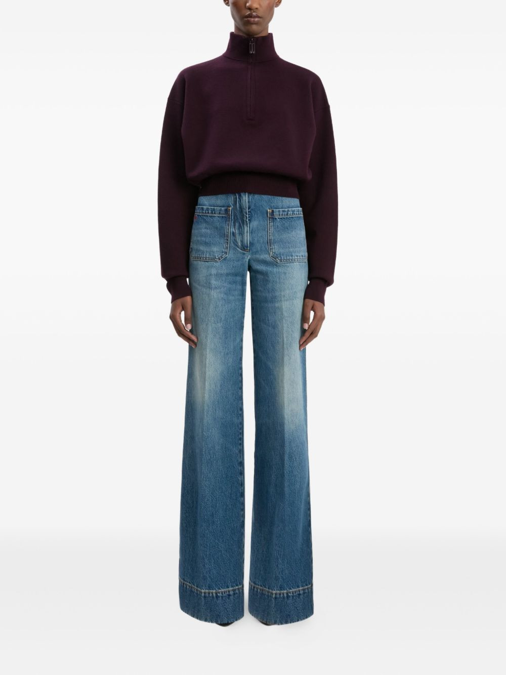 half-zip sweater - 2