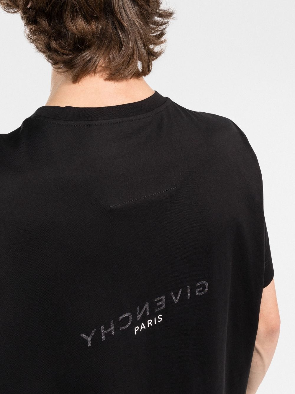 Reverse Oversized cotton T-Shirt - 5
