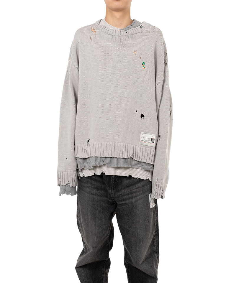 Triple Layered Knit Sweater 9