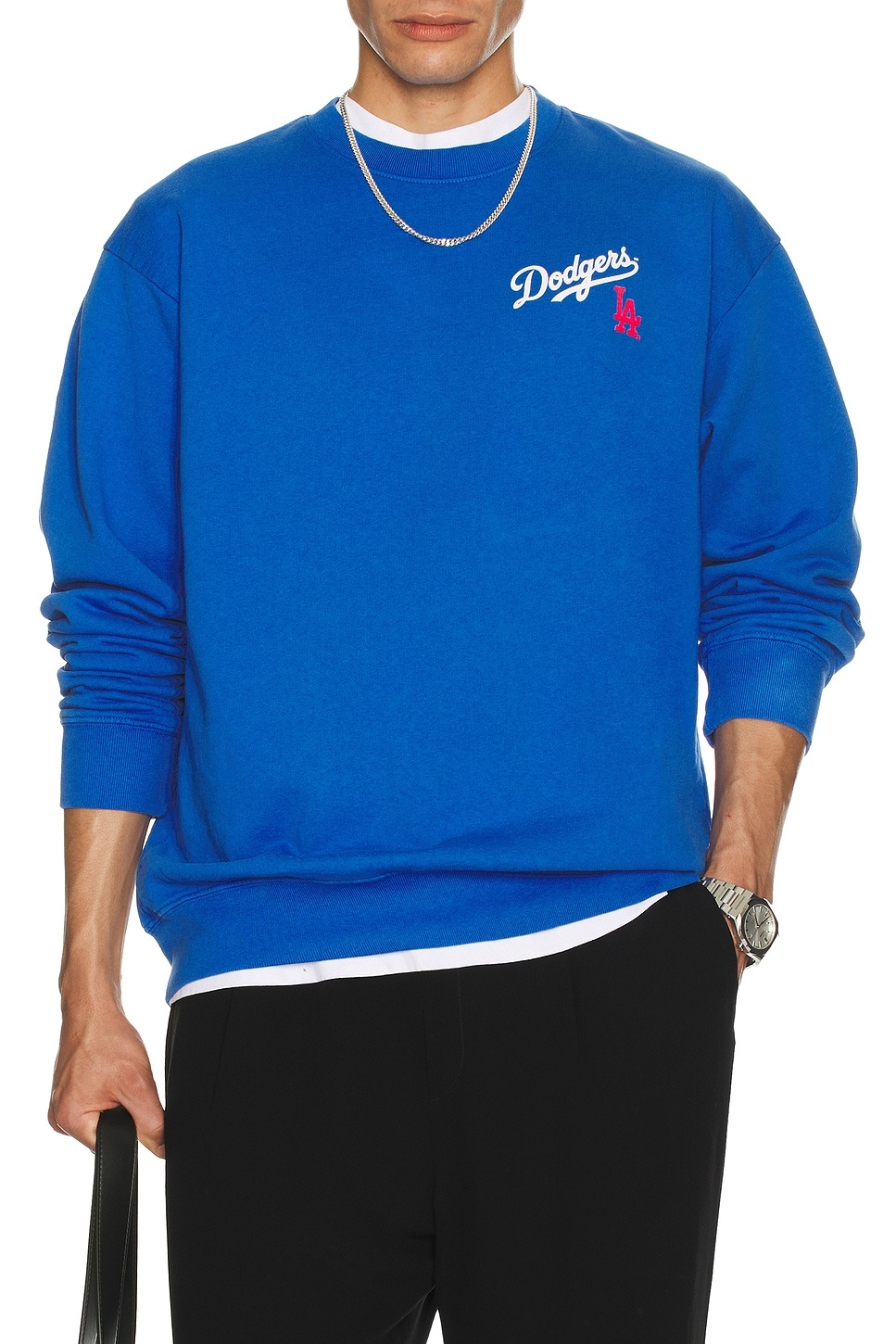 Dodgers Serif Crewneck - 3