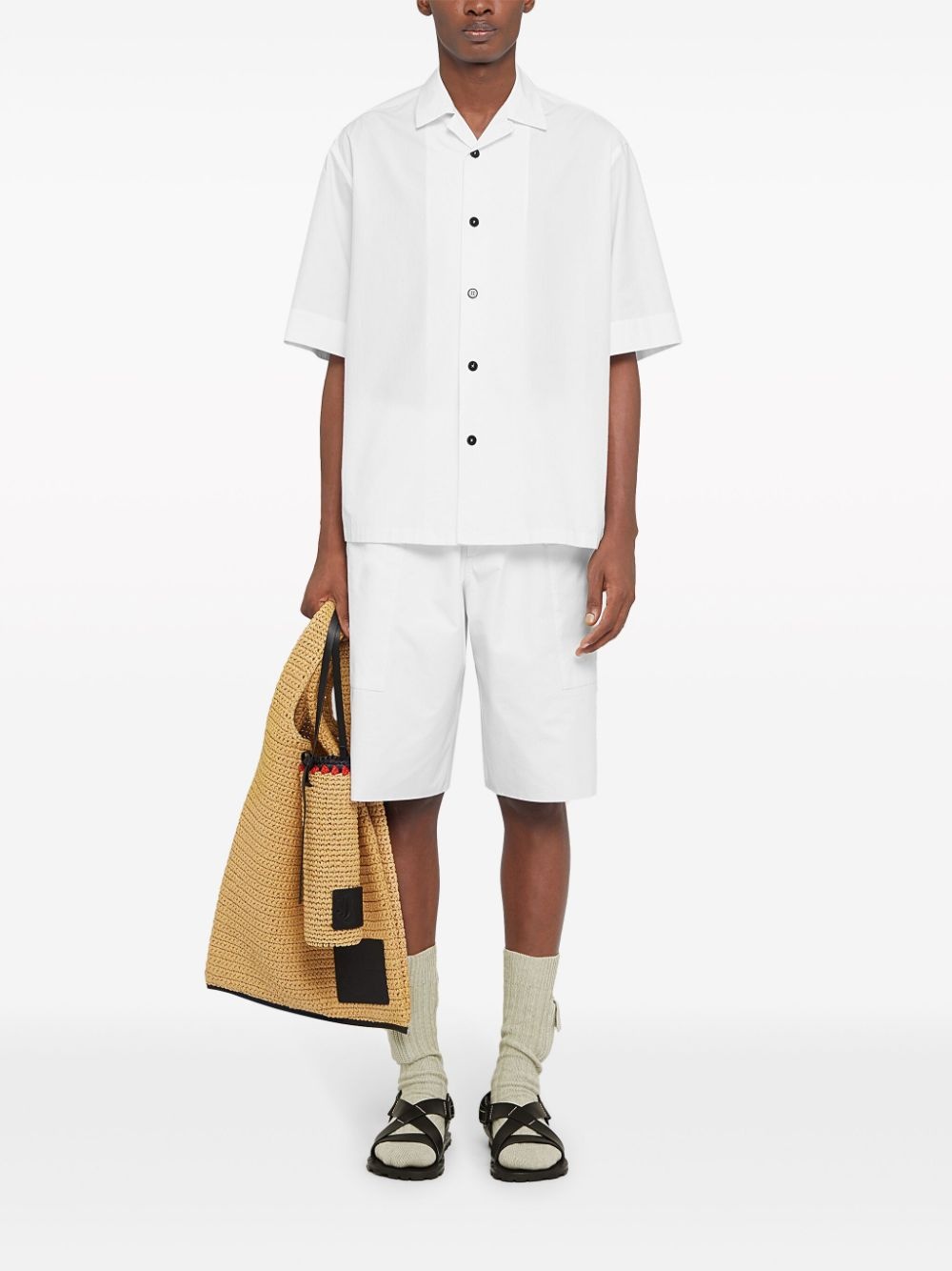 short-sleeve cotton shirt - 2