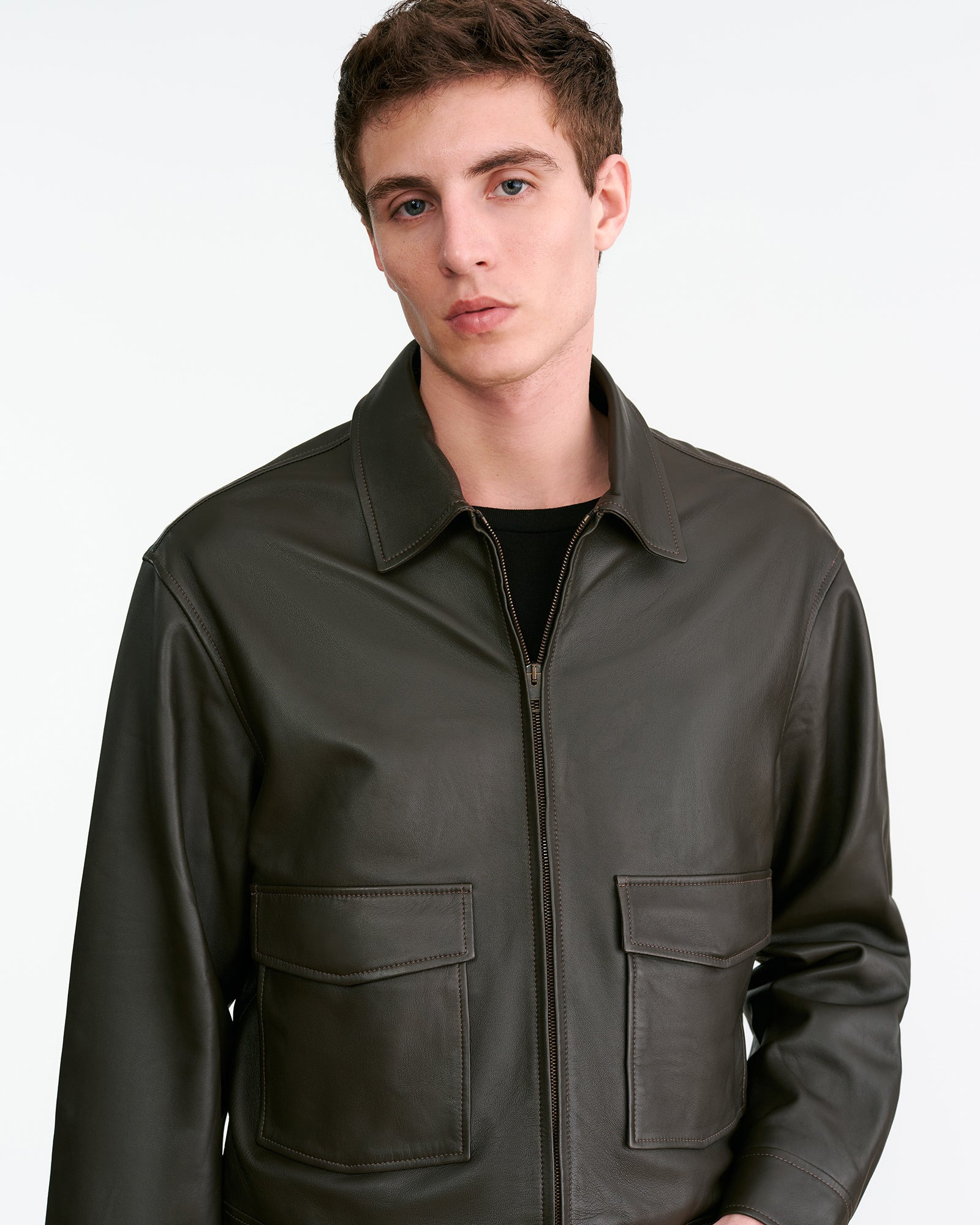 MAJORCA LEATHER JACKET - 3