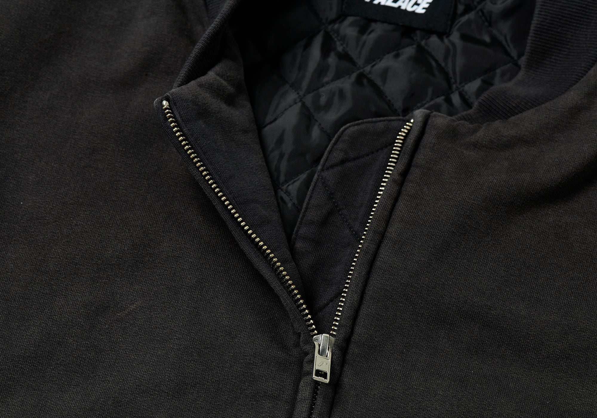 PALACE WASH OUT BOMBER JACKET BLACK | REVERSIBLE