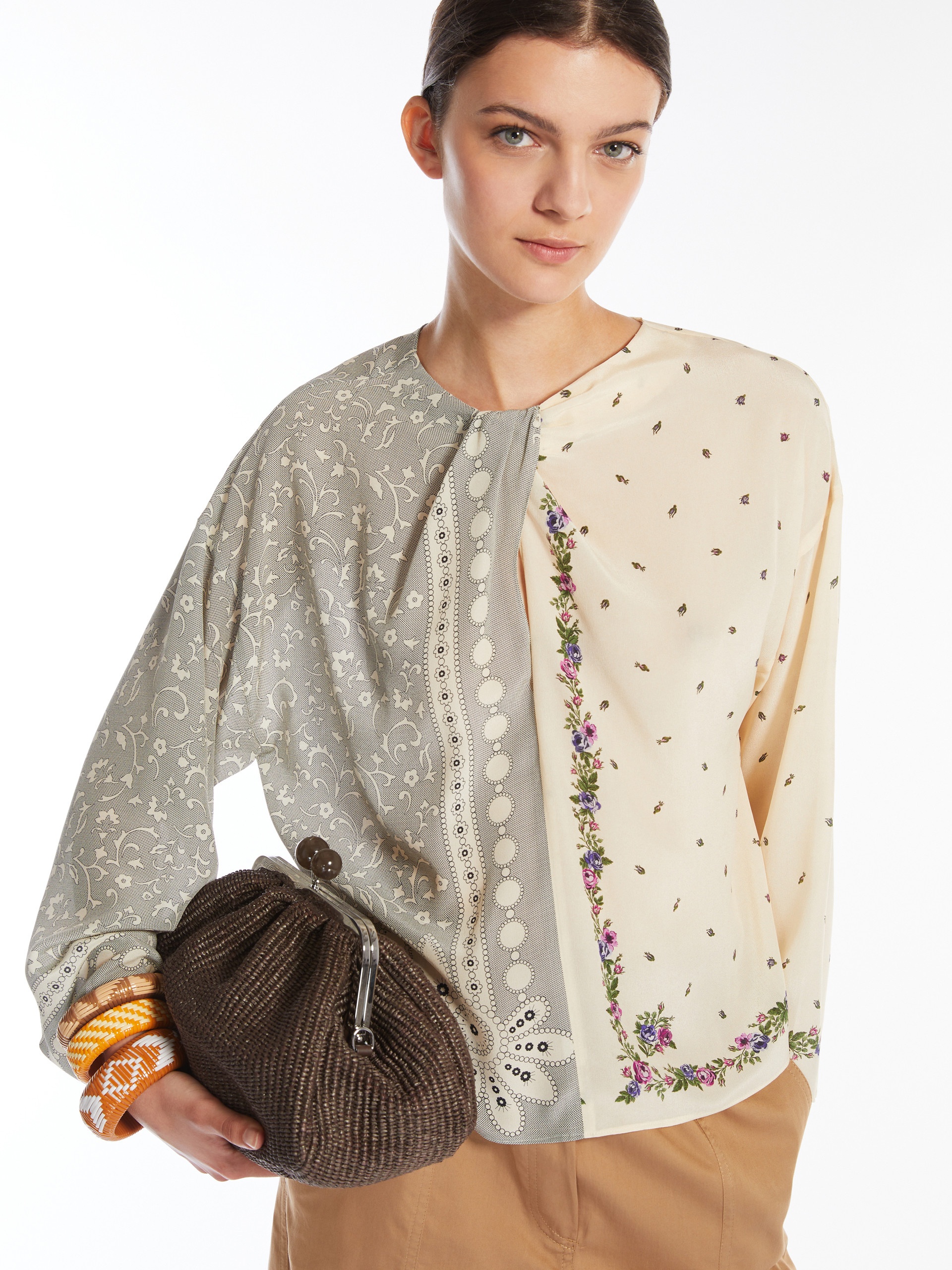 CARAFFA Printed silk shirt - 5