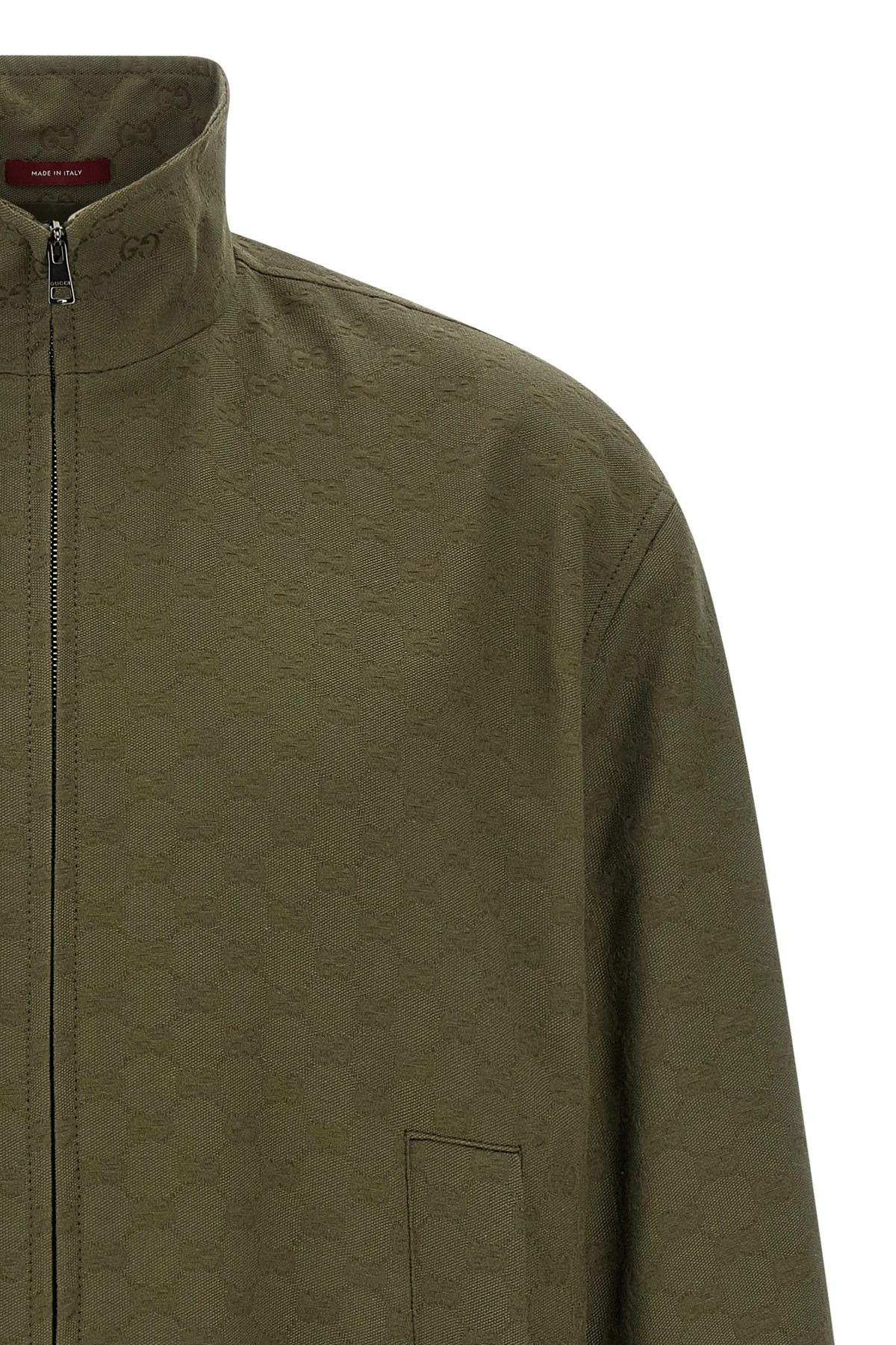 GG fabric bomber jacket - 3